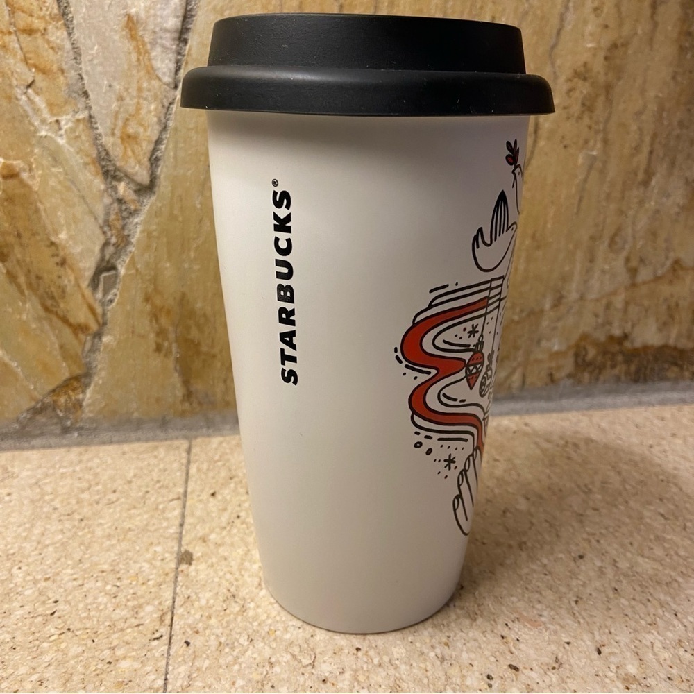 3 Starbucks Christmas Holiday travel mugs - Picture 12 of 16